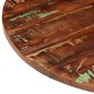 vidaXL Tischplatte Ø 70x2,5 cm Rund Altholz Massiv vidaXL Tischplatte Ø 70x2,5 cm Rund Altholz Massiv
