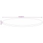 vidaXL Tischplatte Ø 70x2,5 cm Rund Altholz Massiv vidaXL Tischplatte Ø 70x2,5 cm Rund Altholz Massiv