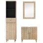 vidaXL 3-tlg. Badmöbel-Set Massivholz Mango vidaXL 3-tlg. Badmöbel-Set Massivholz Mango