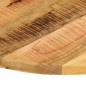 vidaXL Tischplatte Ø 80x1,5 cm Rund Raues Massives Mangoholz vidaXL Tischplatte Ø 80x1,5 cm Rund Raues Massives Mangoholz