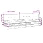 vidaXL Palettenkissen 5-tlg. Grau Stoff vidaXL Palettenkissen 5-tlg. Grau Stoff