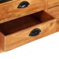 vidaXL Bücherregal 4 Ebenen 6 Schubladen 122×36×181 cm Massivholz vidaXL Bücherregal 4 Ebenen 6 Schubladen 122×36×181 cm Massivholz