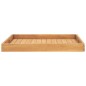 vidaXL Serviertablett 70x70 cm Massivholz Teak vidaXL Serviertablett 70x70 cm Massivholz Teak