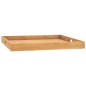 vidaXL Serviertablett 70x70 cm Massivholz Teak vidaXL Serviertablett 70x70 cm Massivholz Teak