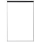 vidaXL Insektenschutz-Plissee für Fenster Aluminium 80 x 120 cm vidaXL Insektenschutz-Plissee für Fenster Aluminium 80 x 120 cm