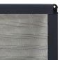 vidaXL Insektenschutz-Plissee für Fenster Aluminium Anthrazit 80x120cm vidaXL Insektenschutz-Plissee für Fenster Aluminium Anthrazit 80x120cm