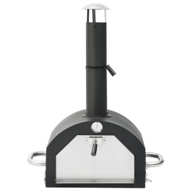 vidaXL Garten-Pizzaofen mit Pizzastein