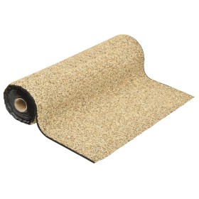 vidaXL Steinfolie Natur-Sand 600x100 cm