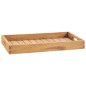 vidaXL Serviertablett 60x35 cm Massivholz Teak vidaXL Serviertablett 60x35 cm Massivholz Teak