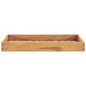vidaXL Serviertablett 60x35 cm Massivholz Teak vidaXL Serviertablett 60x35 cm Massivholz Teak