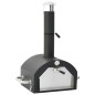 vidaXL 3-in-1 Outdoor-Pizzaofen & Grill Schwarz vidaXL 3-in-1 Outdoor-Pizzaofen & Grill Schwarz