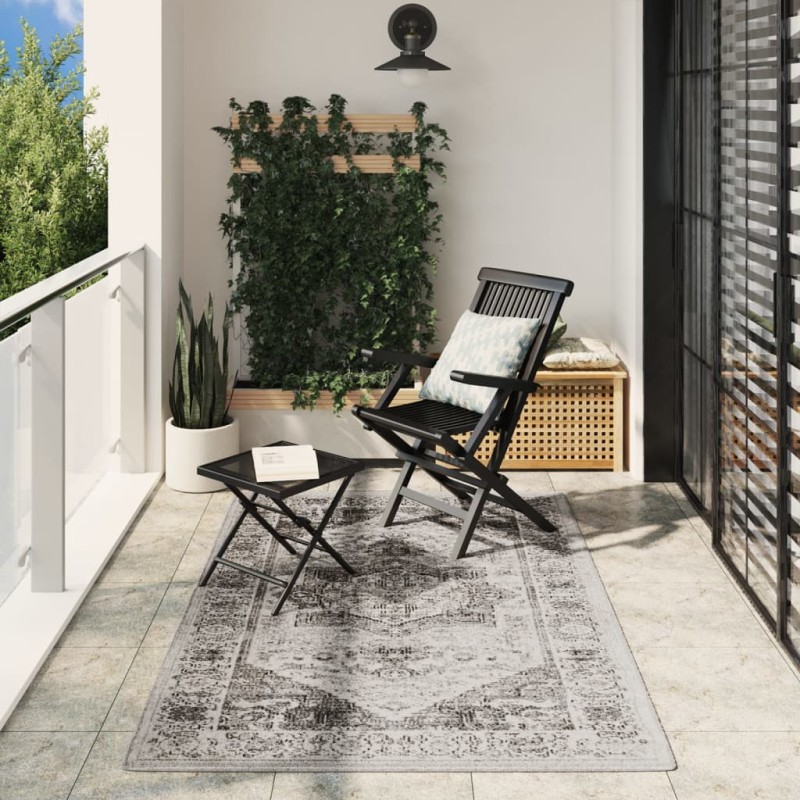 vidaXL Teppich ARBIZU Indoor und Outdoor Vintage-Design 140x200 cm vidaXL Teppich ARBIZU Indoor und Outdoor Vintage-Design 140x200 cm