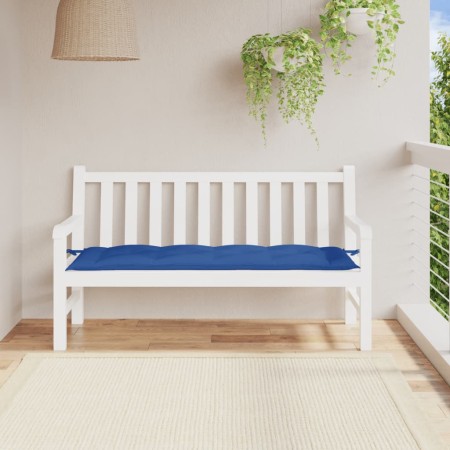 vidaXL Gartenbank-Auflage Königsblau 150x50x7 cm Oxford-Gewebe