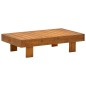 vidaXL 5-tlg. Garten-Lounge-Set mit Dunkelgrauen Kissen Massivholz vidaXL 5-tlg. Garten-Lounge-Set mit Dunkelgrauen Kissen Massivholz