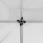 vidaXL Profi-Partyzelt Faltbar Aluminium 4,5x3 m Weiß vidaXL Profi-Partyzelt Faltbar Aluminium 4,5x3 m Weiß