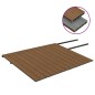 WPC Terrassendielen mit Zubehör Braun und Grau 30 m² 4 m WPC Terrassendielen mit Zubehör Braun und Grau 30 m² 4 m
