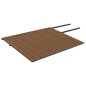 WPC Terrassendielen mit Zubehör Braun und Grau 30 m² 4 m WPC Terrassendielen mit Zubehör Braun und Grau 30 m² 4 m