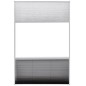 vidaXL Insektenschutz-Plissee für Fenster Jalousie Aluminium 80x120 cm vidaXL Insektenschutz-Plissee für Fenster Jalousie Aluminium 80x120 cm