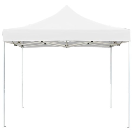 vidaXL Profi-Partyzelt Faltbar Aluminium 3x3 m Weiß