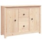 vidaXL Sideboard 100x35x74 cm Massivholz Kiefer vidaXL Sideboard 100x35x74 cm Massivholz Kiefer