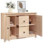 vidaXL Sideboard 100x35x74 cm Massivholz Kiefer vidaXL Sideboard 100x35x74 cm Massivholz Kiefer