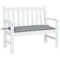 vidaXL Gartenbank-Auflage Grau 110x50x7 cm Oxford-Gewebe vidaXL Gartenbank-Auflage Grau 110x50x7 cm Oxford-Gewebe
