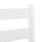 vidaXL Barstühle 2 Stk. Weiß Massivholz Kiefer vidaXL Barstühle 2 Stk. Weiß Massivholz Kiefer