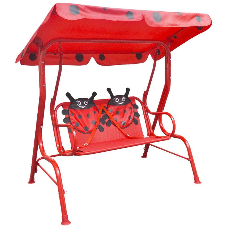 vidaXL Kinder-Hollywoodschaukel Rot vidaXL Kinder-Hollywoodschaukel Rot