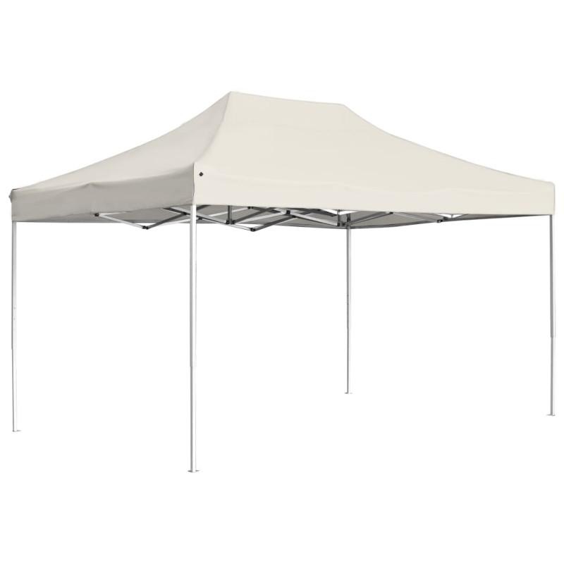 vidaXL Profi-Partyzelt Faltbar Aluminium 4,5x3 m Creme vidaXL Profi-Partyzelt Faltbar Aluminium 4,5x3 m Creme