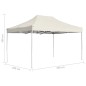 vidaXL Profi-Partyzelt Faltbar Aluminium 4,5x3 m Creme vidaXL Profi-Partyzelt Faltbar Aluminium 4,5x3 m Creme