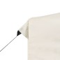 vidaXL Profi-Partyzelt Faltbar mit Wänden Aluminium 3x3 m Creme vidaXL Profi-Partyzelt Faltbar mit Wänden Aluminium 3x3 m Creme