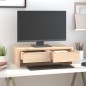 vidaXL Monitorständer 50x27x15 cm Massivholz Kiefer vidaXL Monitorständer 50x27x15 cm Massivholz Kiefer