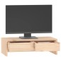 vidaXL Monitorständer 50x27x15 cm Massivholz Kiefer vidaXL Monitorständer 50x27x15 cm Massivholz Kiefer