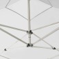 vidaXL Profi-Partyzelt Faltbar mit Wänden Aluminium 3×3m Weiß vidaXL Profi-Partyzelt Faltbar mit Wänden Aluminium 3×3m Weiß
