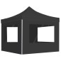 vidaXL Profi-Partyzelt Faltbar mit Wänden Aluminium 3×3m Anthrazit vidaXL Profi-Partyzelt Faltbar mit Wänden Aluminium 3×3m Anthrazit