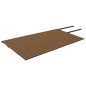 WPC Terrassendielen mit Zubehör Braun und Grau 36 m² 2,2 m WPC Terrassendielen mit Zubehör Braun und Grau 36 m² 2,2 m