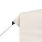vidaXL Profi-Partyzelt Faltbar Aluminium 3x3 m Creme vidaXL Profi-Partyzelt Faltbar Aluminium 3x3 m Creme