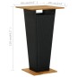 vidaXL 3-tlg. Gartenbar-Set mit Kissen Poly Rattan Schwarz vidaXL 3-tlg. Gartenbar-Set mit Kissen Poly Rattan Schwarz