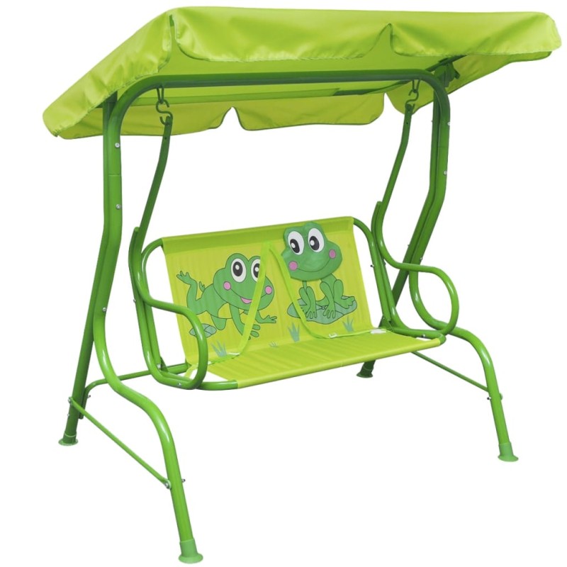 vidaXL Kinder-Hollywoodschaukel Grün vidaXL Kinder-Hollywoodschaukel Grün