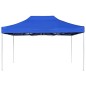 vidaXL Profi-Partyzelt Faltbar Aluminium 4,5x3 m Blau vidaXL Profi-Partyzelt Faltbar Aluminium 4,5x3 m Blau