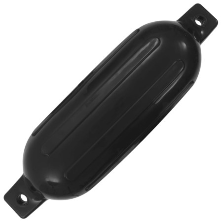 vidaXL Bootsfender 4 Stk. Schwarz 58,5 x 16,5 cm PVC