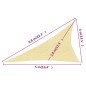 vidaXL Sonnensegel 160 g/m² Beige 4x5x6,8 m HDPE vidaXL Sonnensegel 160 g/m² Beige 4x5x6,8 m HDPE