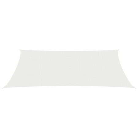 vidaXL Sonnensegel 160 g/m² Weiß 2x3 m HDPE