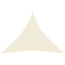 vidaXL Sonnensegel 160 g/m² Creme 6x6x6 m HDPE