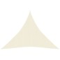 vidaXL Sonnensegel 160 g/m² Creme 6x6x6 m HDPE vidaXL Sonnensegel 160 g/m² Creme 6x6x6 m HDPE