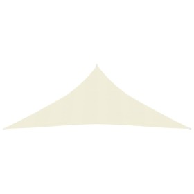 vidaXL Sonnensegel 160 g/m² Creme 6x6x6 m HDPE