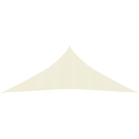 vidaXL Sonnensegel 160 g/m² Creme 6x6x6 m HDPE