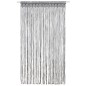 vidaXL Makramee Vorhang Anthrazit 140x240 cm Baumwolle vidaXL Makramee Vorhang Anthrazit 140x240 cm Baumwolle