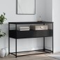 vidaXL Konsolentisch Schwarz 100x40x75 cm Holzwerkstoff vidaXL Konsolentisch Schwarz 100x40x75 cm Holzwerkstoff