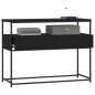 vidaXL Konsolentisch Schwarz 100x40x75 cm Holzwerkstoff vidaXL Konsolentisch Schwarz 100x40x75 cm Holzwerkstoff